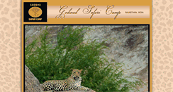 Desktop Screenshot of leopardsafaricamp.com